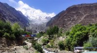 Rakaposhi View Point from the Karakoram Highway