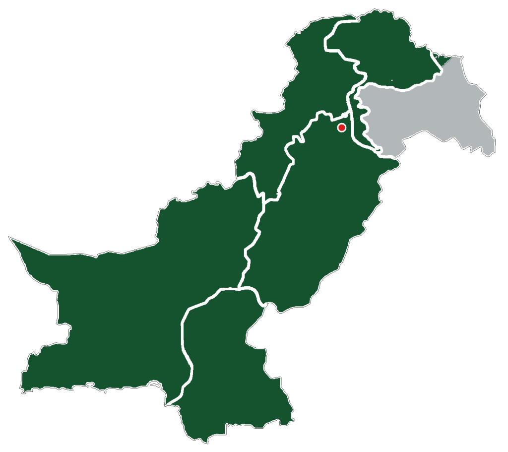 Map of Pakistan